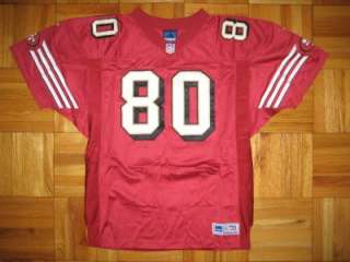 1999 Authentic 49ers Jerry Rice ADIDAS jersey 50 SIGNED Autographed 