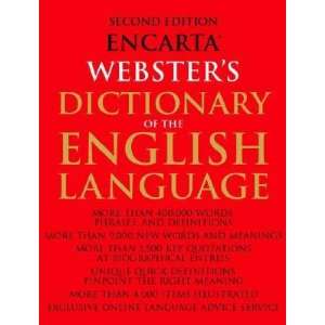  Encarta Websters Dictionary of the English Language 