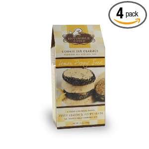 The Invisible Chef Cookie Mix, Lemon Poppy Seed, 12 Ounce Boxes (Pack 