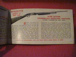 6643 ~ An Original 1938 Winchester Guns & Ammo Catalog #1510 Peters 