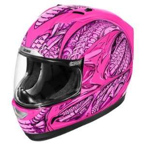  Icon Alliance SSR Helmet Speedmetal Pink Automotive