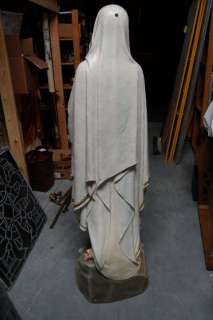 Beautiful older 54 Daprato Statue Our Lady of Lourdes + Mary 