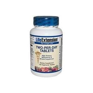  Life Extension Extension, Two Per Day Tablets, 120 Veggie 