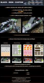 HPI Baja 5B   Decal set Body & Wing   4 designs available!!!  