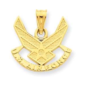  14k Gold U.S. Air Force Pendant [Jewelry]