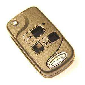  3 Buttons Remote Folding Key Flip Shell Case For Lexus ES 