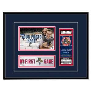  Florida Panthers My First Game Ticket Frame Sports 