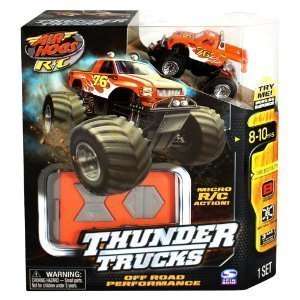  Air Hogs Xs Motors Thunder Trucks Pick Up Truck Orange 