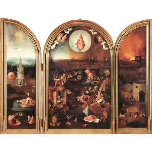  FRAMED oil paintings   Hieronymus Bosch   32 x 24 inches 