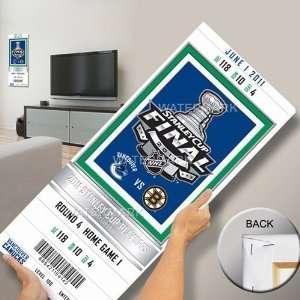 Vancouver Canucks 2011 NHL Stanley Cup Mega Ticket:  Sports 