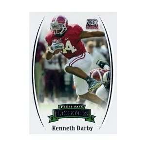  2007 Press Pass Legends #1 Kenneth Darby Sports 