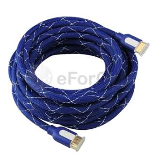 Pack 25FT HDMI Cable +Ethernet For Plasma HDTV PS3  