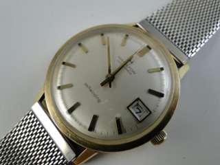   Masterpiece Self Winding Wristwatch Watch 10K Gold Filled Date  