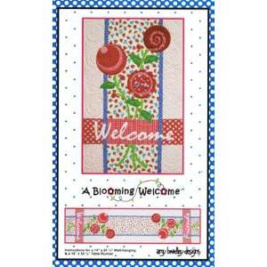   Welcome quilt pattern, Amy Bradley Designs ABD232: Home & Kitchen