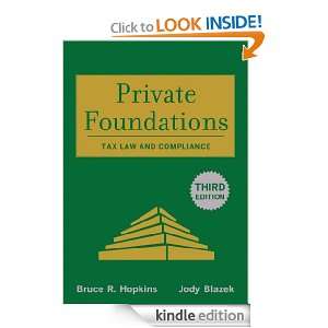 Private Foundations Tax Law and Compliance (Wiley Nonprofit Law 