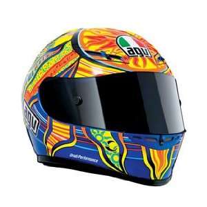    AGV GP Tech Motorcycle Helmet   Five Continents X Large Automotive