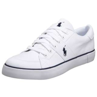 New Authentic Polo Ralph Lauren Harold Men White Sneakers Shoe Casual