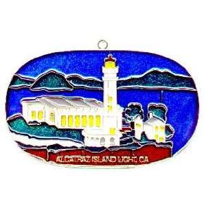  Alcatraz Lighthouse, California Suncatcher Everything 