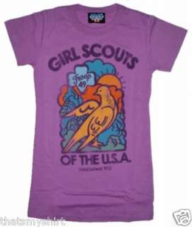 You are bidding on this New Authentic Junk Food Girl Scouts of the USA 
