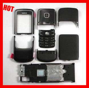 New Housing Fascia Cover Case For Nokia 8600 Luna Black  