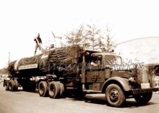 Very Old Log Logging Truck Elma Washington Photo  