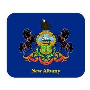  US State Flag   New Albany, Pennsylvania (PA) Mouse Pad 