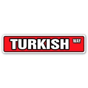   FLAG Street Sign turkey Ayy?ld?z Albayrak moon star red banner gift