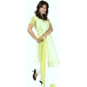   Salwar Kameez Suit with Ari Embroidery   Pure Cotton: Everything Else
