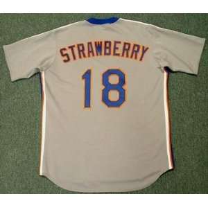  DARRYL STRAWBERRY New York Mets 1987 Majestic Cooperstown 
