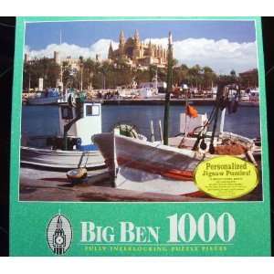  Palma de Mallorca, Spain 1000 Piece Big Ben Puzzle: Toys 