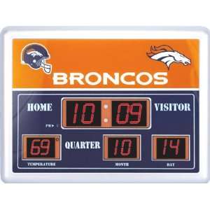  Denver Broncos Scoreboard Clock: Sports & Outdoors