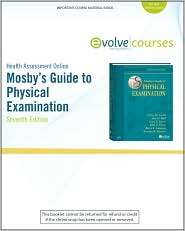 Physical Examination and Health Assessment Online for Mosbys Guide to 