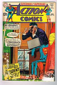 ACTION Comics 371   381 inclusive 11 damaged affordable Superman 