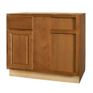All Wood Cabinetry BBCU42L WCN Westport Left Hand Maple Cabinet, 36 