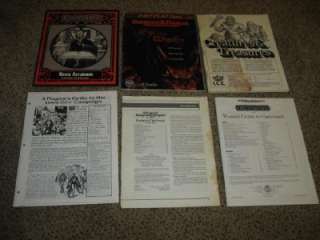 25 PC DUNGEONS & DRAGON RPG ROLE PLAYING MAGAZINE AIDS  