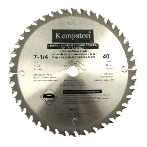 Inch by 40 Tooth Construction Finishing Saw Blade with 5/8 Inch 