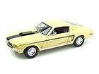 Mint In Box 1:18 Maisto Blue 1968 Ford Mustang GT Cobra Jet
