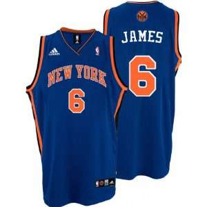  LeBron James Jersey adidas Blue Swingman #6 New York 