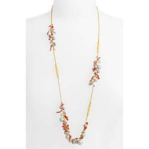  Alexis Bittar Elements Woven Long Cluster Necklace 