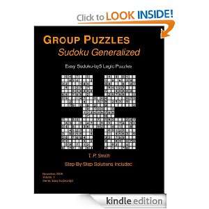 Easy Sudoku by5 Logic Puzzles, Vol 1: T. P. Smith:  Kindle 