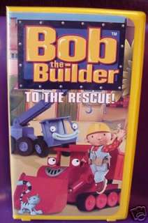 Bob the Builder To the Rescue Vhs Video $2.75 To SHIP 045986241009 