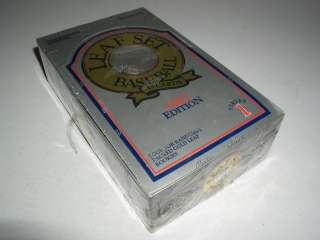 Leaf Set Baseball 1992 Edition, Series 1, Sealed Wax Box