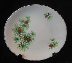 VINTAGE JOHNSON BROTHERS JB371 PINE CONE BREAD PLATE (s)  