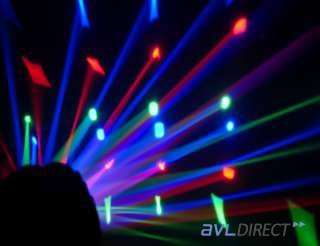 NEW CHAUVET DOUBLE DERBY X EFFECT LED DJ CLUB LIGHT DMX  