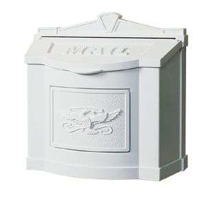 GAINES LOCKING WALL MOUNT MAIL BOX GAINES EAGLE MAIL BOX 3 VARIATIONS 