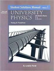 University Physics Student Solution Manual, Vol. 1, (0805387773 