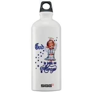  Sigg Water Bottle 1.0L God Is With Me Always Angel 
