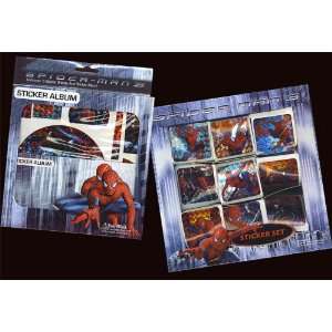  Spider Man 3 Sticker Album with additional Stickers Set 