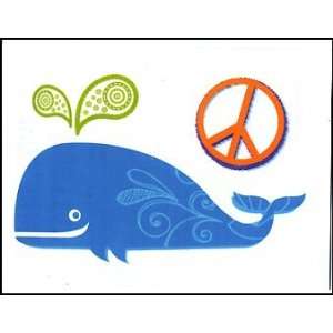  Peace & Love   8 Temporaray Tattoo Toys & Games