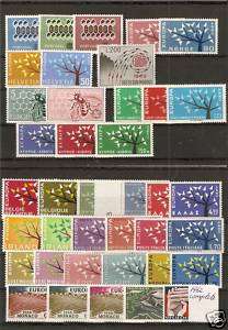 EUROPA CEPT @ COMPLETE YEAR 1962 MNH @ 05348@  